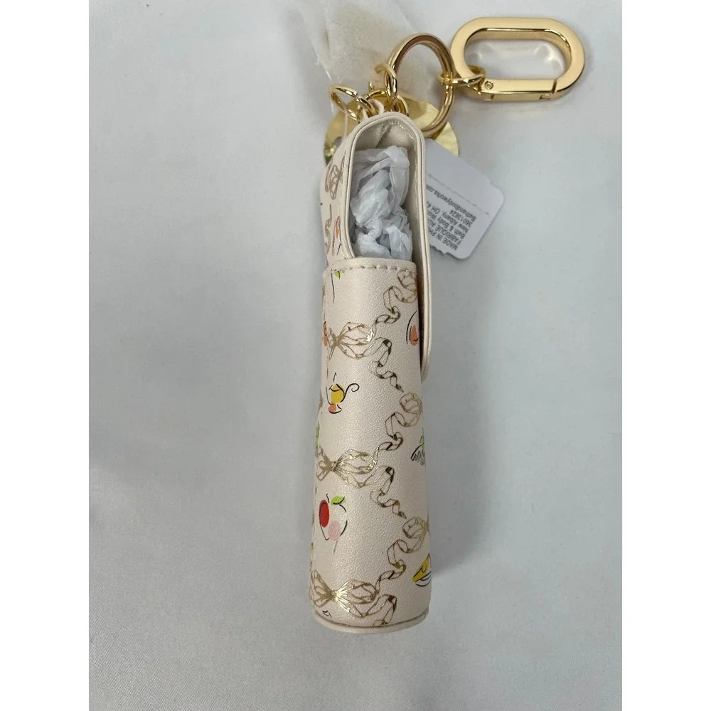 NWT Bath Body Works Disney Princess Lip Gloss Holder Keychain